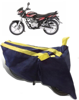 AutoKick Two Wheeler Cover for Bajaj(Discover 125 DTS-i, Yellow)