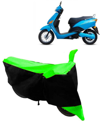 AutoRock Two Wheeler Cover for Hero(Electric Optima, Green)