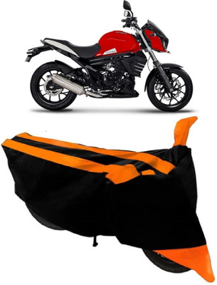 AutoRash Two Wheeler Cover for Mahindra(MOJO XT 300, Orange)