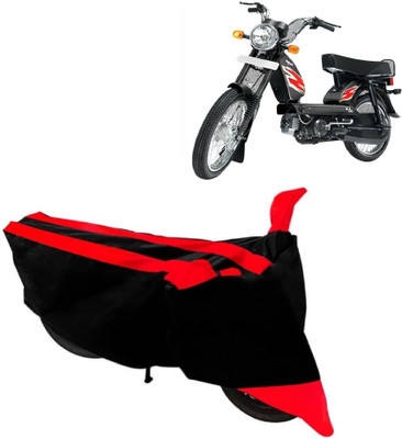 Elegance Two Wheeler Cover for TVS(Heavy Duty Super XL, Red)