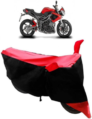 AutoRock Two Wheeler Cover for DSK Benelli(TNT R, Red)