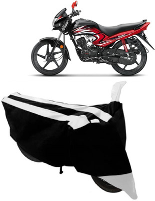 Elegance Two Wheeler Cover for Honda(Dream, White)