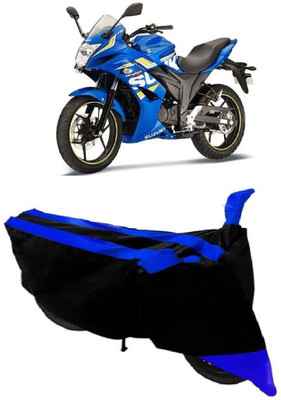 AutoRash Two Wheeler Cover for Suzuki(Gixxer SF, Blue)