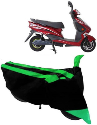 AutoKick Two Wheeler Cover for Electric Cruz(X1, Green)