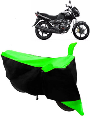 AutoKick Two Wheeler Cover for Honda(Unicorn, Green)