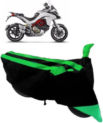 APNEK Two Wheeler Cover for Ducati(Multistrada, Green)
