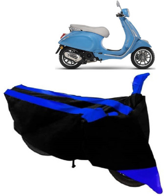 AutoKick Two Wheeler Cover for Piaggio(Vespa, Blue)