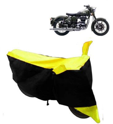 Yuneik Two Wheeler Cover for Royal Enfield(Beat, Yellow)