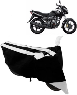 Elegance Two Wheeler Cover for Honda(Unicorn, White)