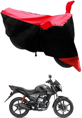 Yuneik Two Wheeler Cover for Honda(CB Twister, Red)