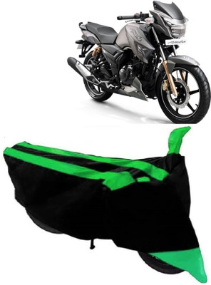 AutoKick Two Wheeler Cover for TVS(Apache RTR 180, Green)