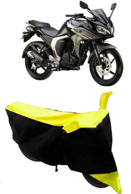 AutoKick Two Wheeler Cover for Yamaha(Fazer, Yellow)
