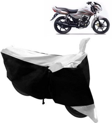Yuneik Two Wheeler Cover for TVS(Pheonix, White)