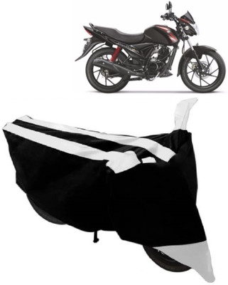 AutoKick Two Wheeler Cover for Suzuki(Sling Shot Plus, White)