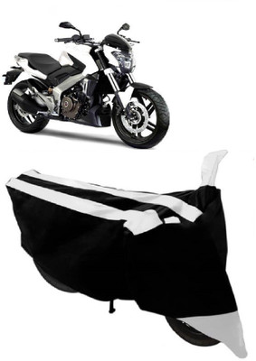 Elegance Two Wheeler Cover for Bajaj(Dominar, White)