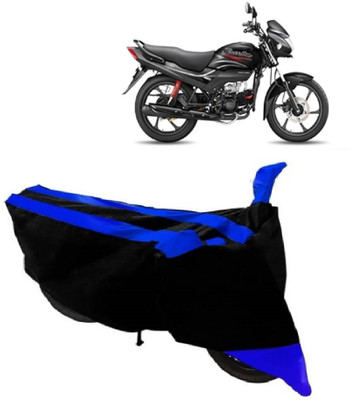 THE REAL ARV Waterproof Two Wheeler Cover for Hero(Passion Pro, Blue)