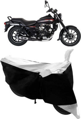 AutoRock Two Wheeler Cover for Bajaj(Avenger 220 Street, White)