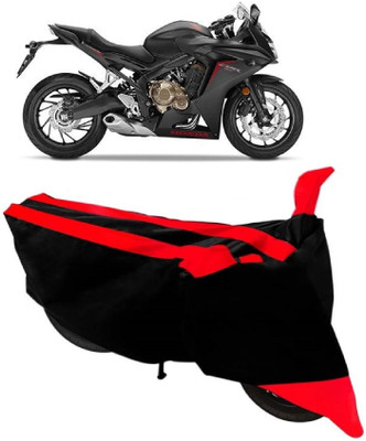 AutoRock Two Wheeler Cover for Honda(CBR 650F, Red)
