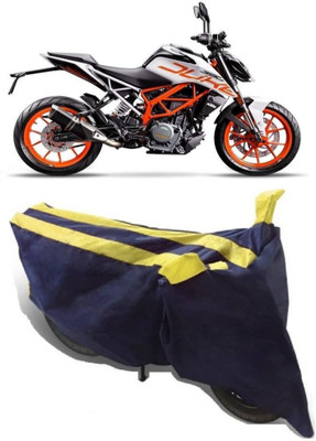 AutoRock Two Wheeler Cover for KTM(Duke 390, Yellow)