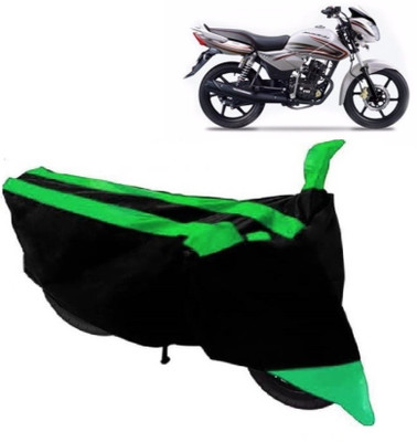 AutoKick Two Wheeler Cover for TVS(Pheonix, Green)