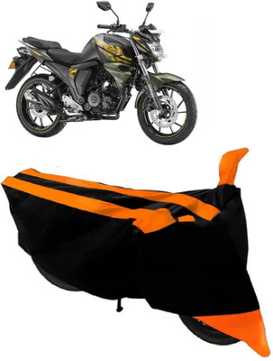 THE REAL ARV Waterproof Two Wheeler Cover for Yamaha(FZ-S, Orange)