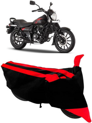 AutoRock Two Wheeler Cover for Bajaj(Avenger, Red)