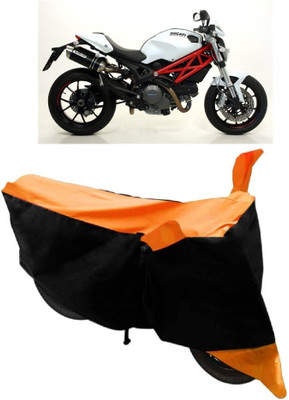 Yuneik Two Wheeler Cover for Ducati(Monster 796 S2R, Orange)