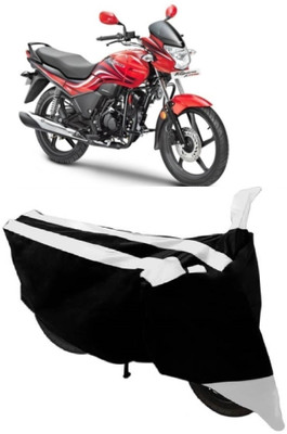 AutoRash Waterproof Two Wheeler Cover for Hero(Passion Xpro, White)