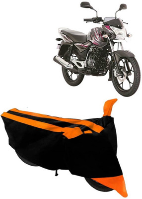 AutoRock Two Wheeler Cover for Bajaj(Discover 150 s, Orange)
