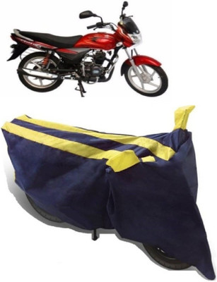 THE REAL ARV Waterproof Two Wheeler Cover for Bajaj(Platina, Yellow)