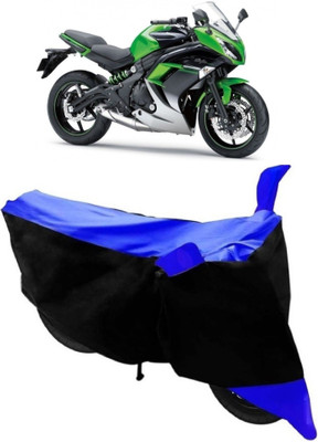 APNEK Two Wheeler Cover for Kawasaki(Z250, Blue)