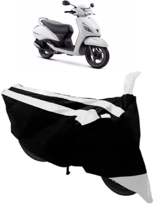 SUNONA Waterproof Two Wheeler Cover for TVS(Jupiter, White)