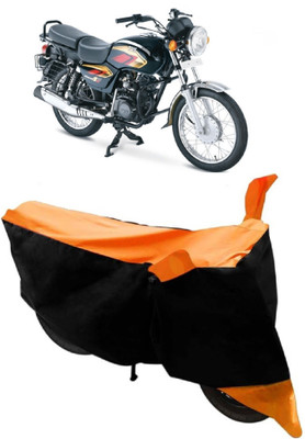 APNEK Two Wheeler Cover for TVS(Max 4R, Orange)