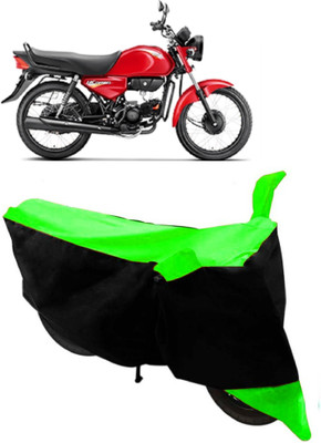 Yuneik Two Wheeler Cover for Hero(CD deluxe, Green)