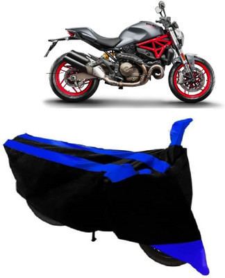 THE REAL ARV Waterproof Two Wheeler Cover for Ducati(Monster 821, Blue)