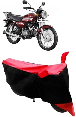 APNEK Two Wheeler Cover for Hero(HF Dawn, Red)