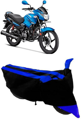 APNEK Two Wheeler Cover for Hero(Glamour, Blue)