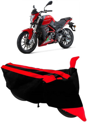SUNONA Waterproof Two Wheeler Cover for DSK Benelli(TNT 25, Red)