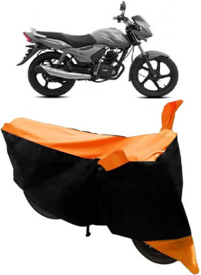 AutoRock Two Wheeler Cover for TVS(Sport, Orange)