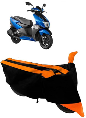 AutoKick Two Wheeler Cover for TVS(NTORQ, Orange)