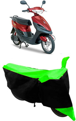 AutoKick Two Wheeler Cover for Avon(E Scoot, Green)
