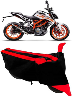 SUNONA Two Wheeler Cover for KTM(Duke 390, Red)