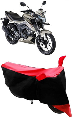 Yuneik Two Wheeler Cover for Suzuki(Bandit, Red)