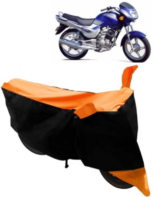 AutoKick Two Wheeler Cover for TVS(Victor GLX, Orange)