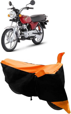 APNEK Two Wheeler Cover for Bajaj(Boxer, Orange)