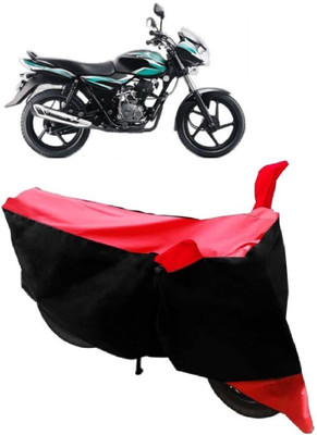 AutoRock Two Wheeler Cover for Bajaj(Discover 100 DTS-i, Red)