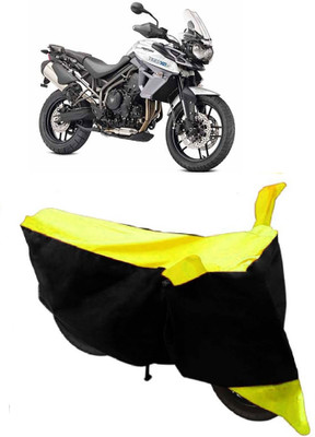 Elegance Two Wheeler Cover for Triumph(Tiger 800 XR, Yellow)