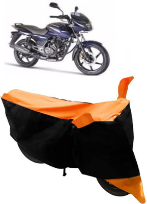 Elegance Two Wheeler Cover for Bajaj(Pulsar 150, Orange)