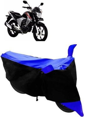 AutoRock Two Wheeler Cover for Honda(Unicorn Dazzler, Blue)