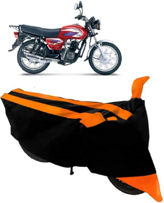 THE REAL ARV Waterproof Two Wheeler Cover for TVS(Max, Orange, Black)